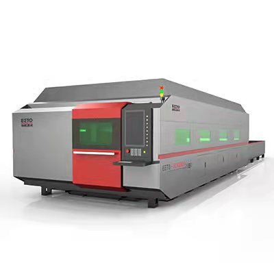(Série EETO FLX 4020) Machine de découpe laser à mise au point automatique de haute qualité avec table de commutation