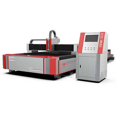 Machine de découpe laser à fibre de tôle à table unique série FLS