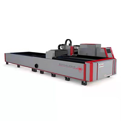 Machine de découpe laser à fibre à plaque unique EETO